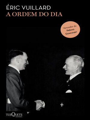 cover image of A ordem do dia